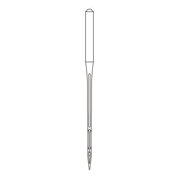 Line drawing of the Organ TVx64 needle system, used in feed off the arm sewing machines