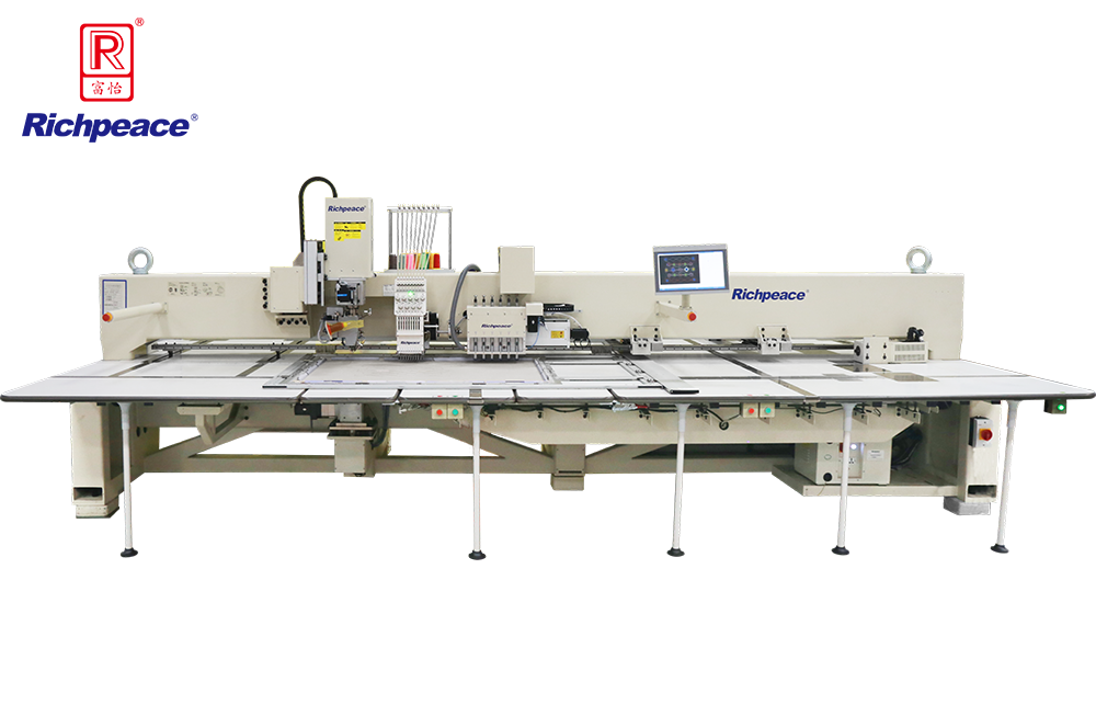 Richpeace Automotive Perforation, Embroidery and Sewing Machine — Car Interior Line