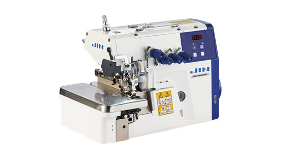 Jin M-1 Series direct drive overlock and safety stitch machine