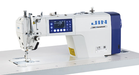 Jin L-1D direct drive lockstitch machine with digital feed control