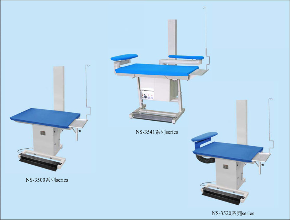 Ngai Shing NS-3541 vacuum ironing table detail