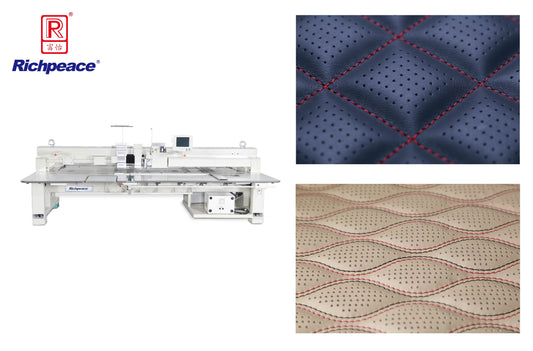 Richpeace Automotive Perforation, Embroidery and Sewing Machine, Car Interior Line