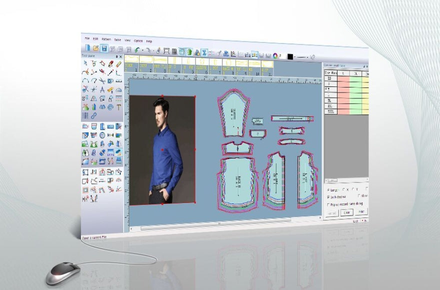 Richpeace Garment CAD V10.0 pattern design, grading and marker making software