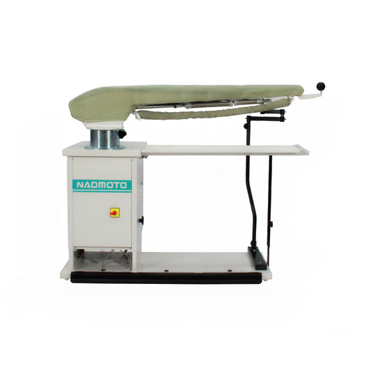 Naomoto FB-900 + ASP-310, Vacuum Ironing Table with Steam Iron Set