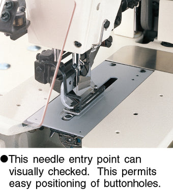 compare product Juki LBH-781 — Buttonholing Machine