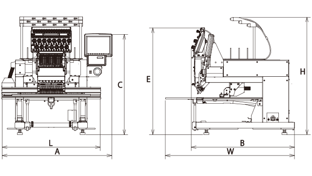 Barudan BEKT-S1501CBIII — Single-Head 15-Needle Embroidery Machine