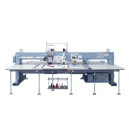 Barudan BEKS-HLCLZ — Triple-Combination Embroidery Machine