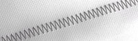 Amann Serabond bonded polyester thread stitched into an outdoor textile seam