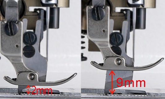 Jack JK-5559F, Digital Lockstitch with Edge Cutter