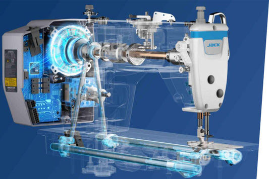 Jack A4C, Digital Lockstitch Machine with Auto Trimmer