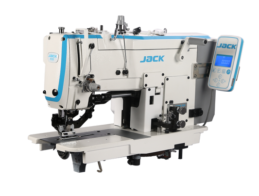 Jack JK-T781G mechanical buttonhole machine, photograph published by Jack