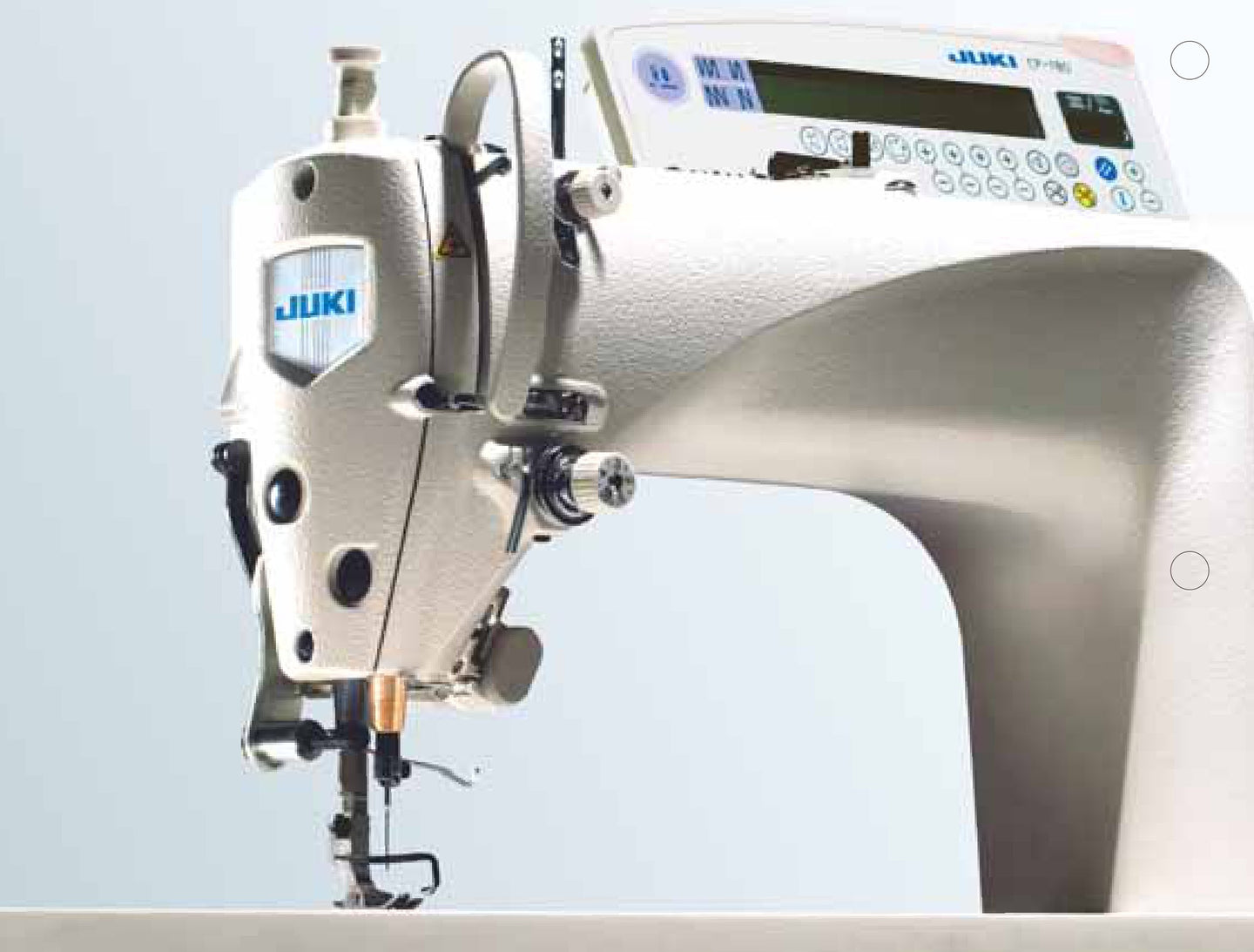 Juki DDL-9000B Series — Direct-Drive High-Speed Lockstitch Machine head detail