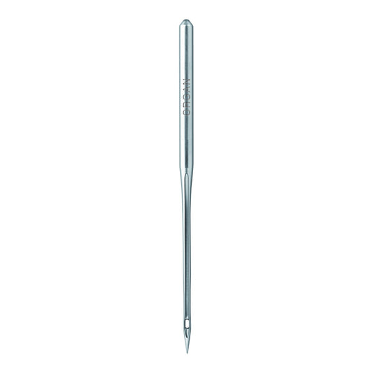 Organ DBx1 industrial sewing machine needle, used in single needle lockstitch machines