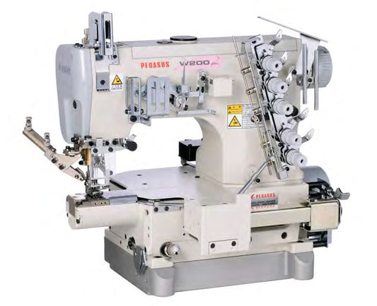 Pegasus W264P small cylinder bed interlock machine, studio shot