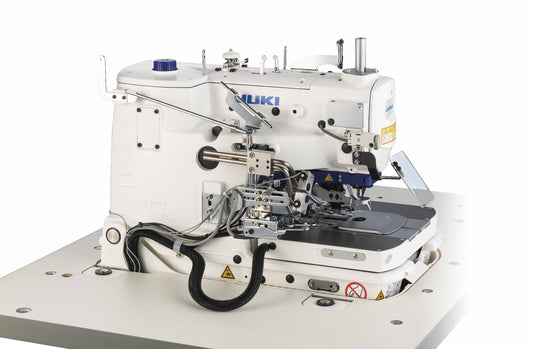 Juki MEB-3200C — Computer-Controlled Eyelet Buttonholing Machine