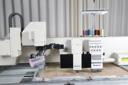 Richpeace Triple Combination Rotary (Perforation + Rotary 360° Sewing + Embroidery)