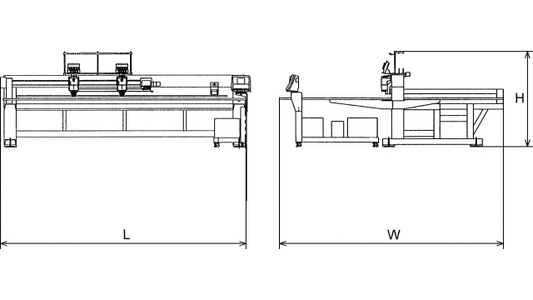 Barudan BELS Large Field — Large-Field Multi-Head Embroidery Machine