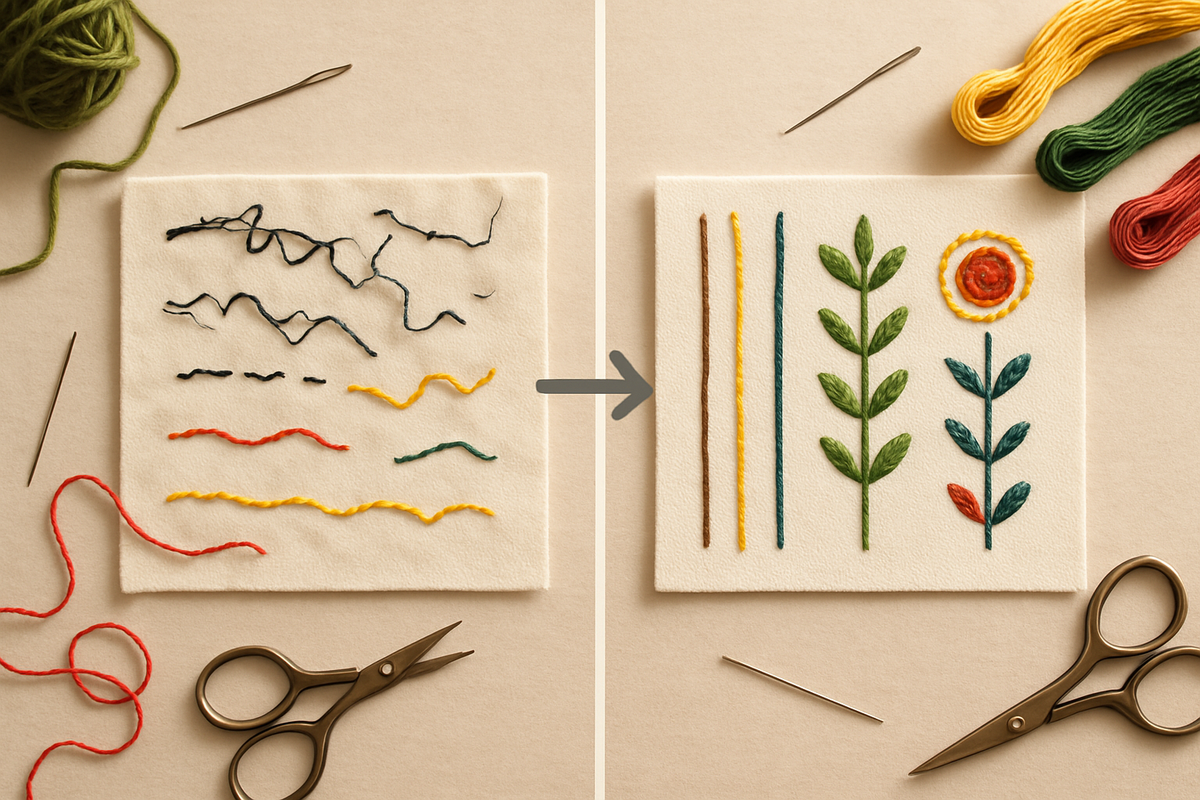 Stitching: From Mistakes to Perfect First Time