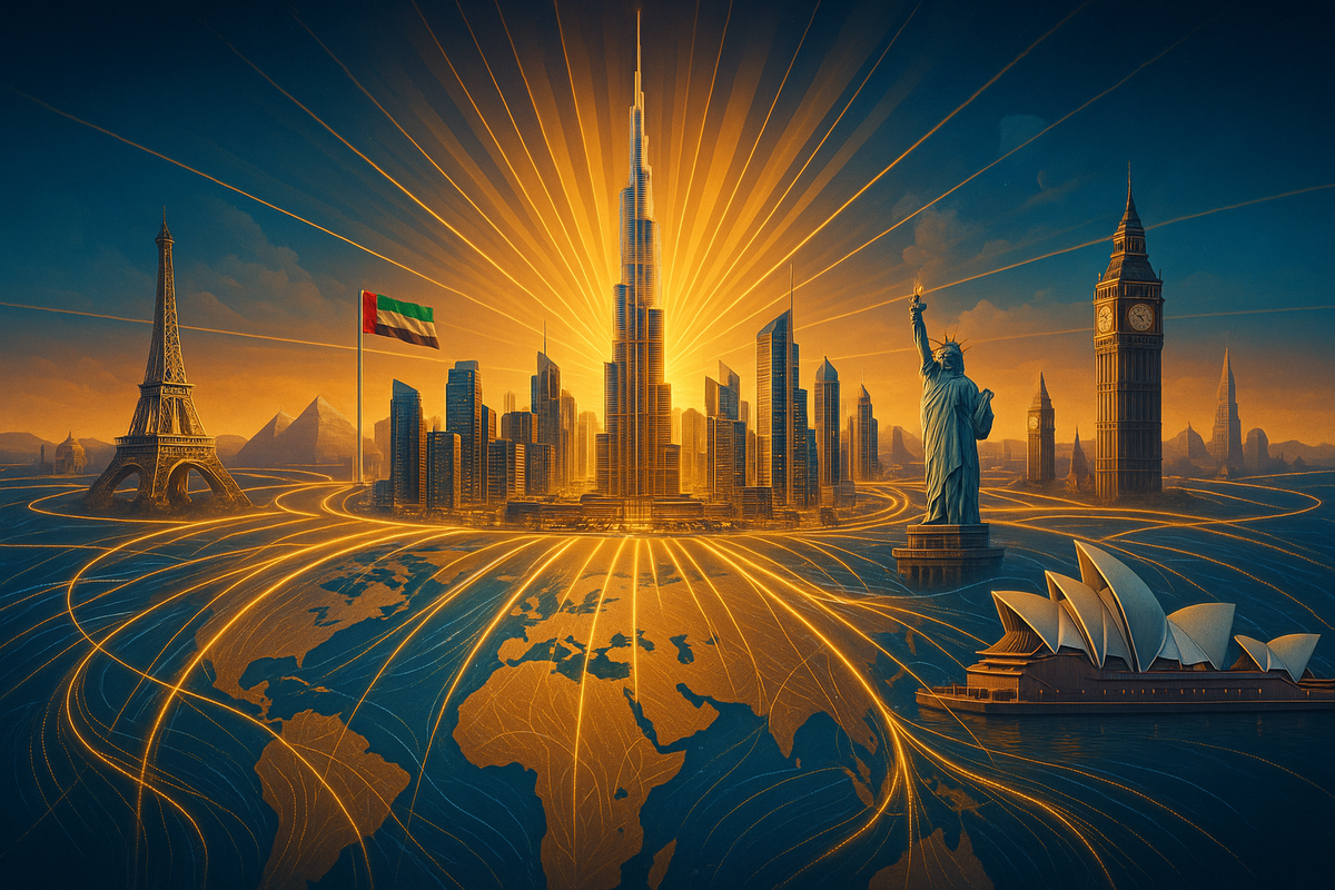 the uae connecting the whole world together in a great way